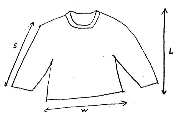 Handmade knitwear and other knitted pieces.