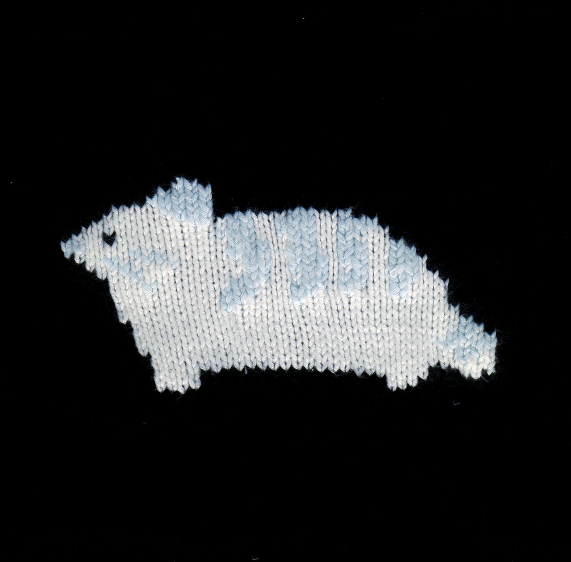 Handmade knitwear and other knitted pieces.
